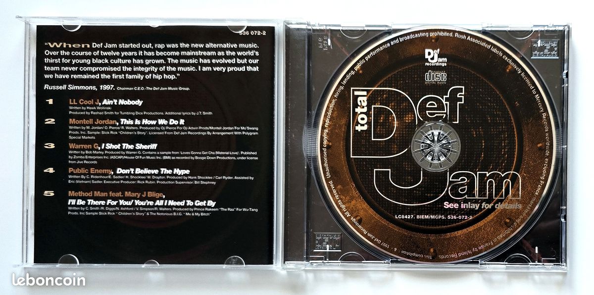 TOTAL DEF JAM - The Definitive Collection (CD Compilation) (image 2)