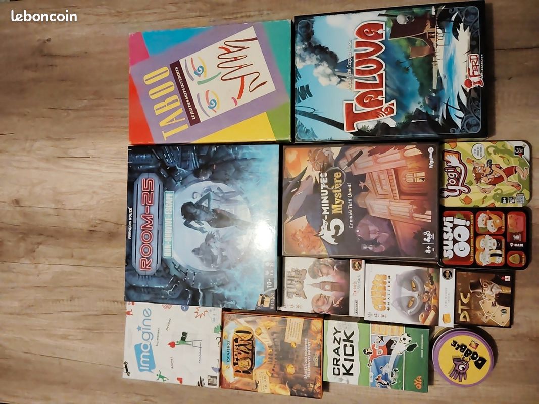 Vends jeux de société (image 1)