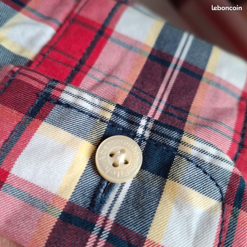 Chemise Homme Chemisette Imprimée à Carreaux Chemise à Manches Longues