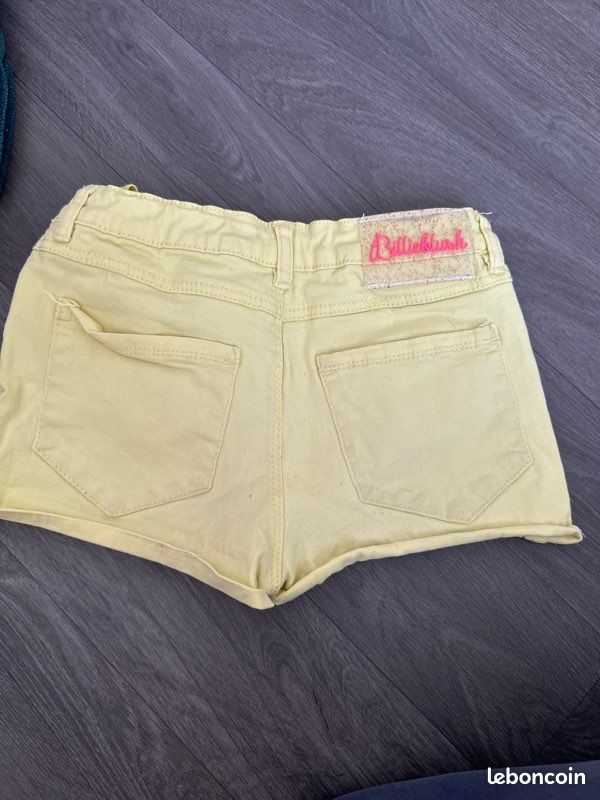 Short fille jaune 8 ans billieblush (image 2)