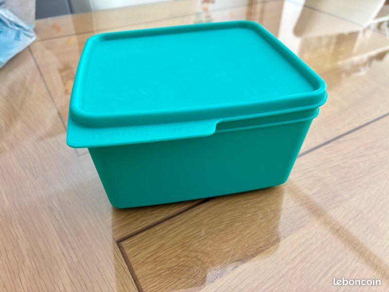 Llot 3 boîtes rectangulaires Tupperware - Arts de la table