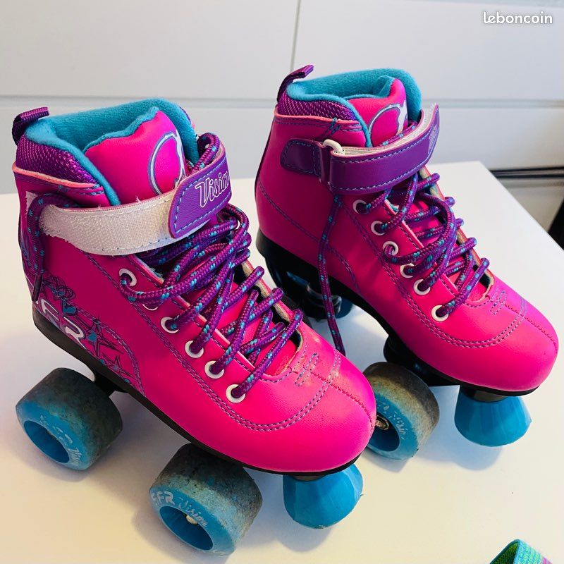 Roller enfants + protections pointure 28-30 (image 4)