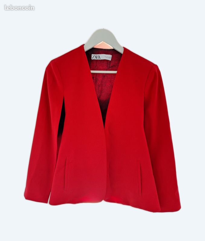 Veste Zara Zara Collection Printemps Ã©tÃ© 2020 Veste Blazer Cape