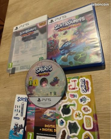 Les Schtroumpfs – L’Épopée Des Rêves (Édition Rêverie) PS5 – FR, Occasion (jeu En Anglais)