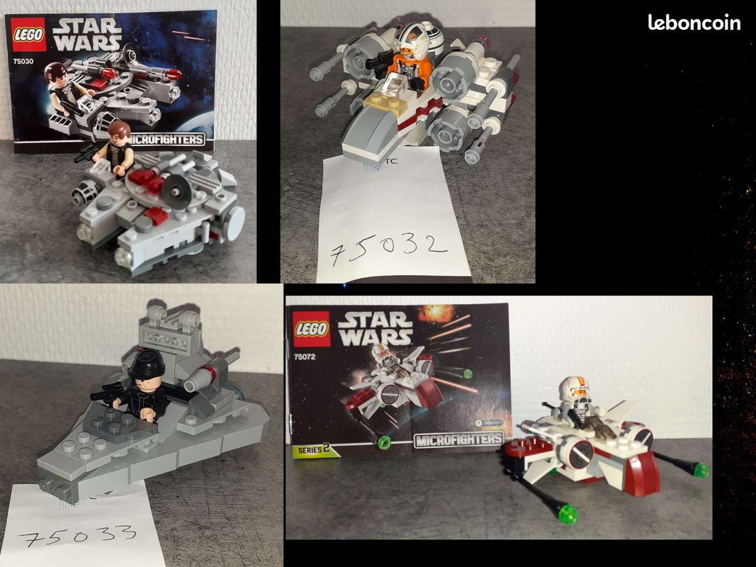 Lot Lego Star Wars Microfighters (image 3)