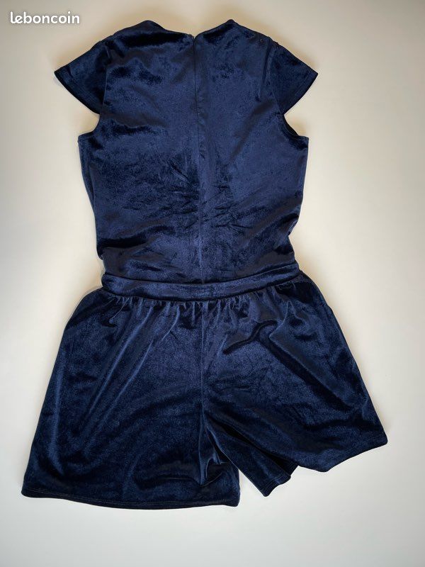 Combinaison short fille velours Vertbaudet 12 ans Vêtements