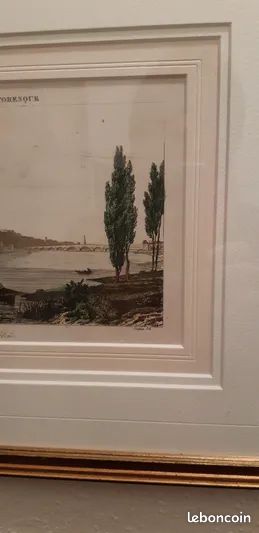 Gravure ancienne Blois (image 4)