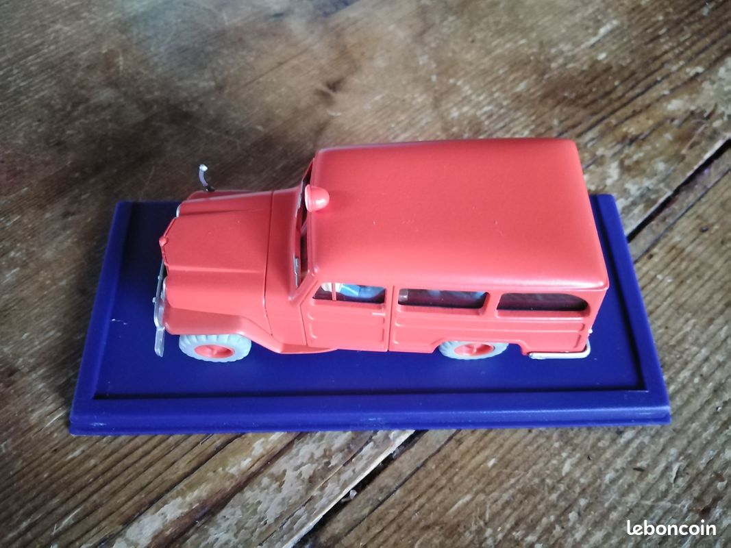 Voiture TINTIN - L'affaire Tournesol - Moulinsart N°57 - Willys overland - TBE (image 6)