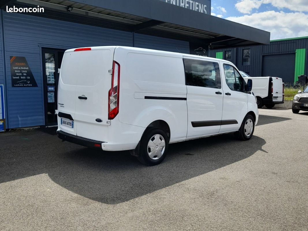 Ford transit custom cabine approfondie 6 places l2h1 130cv trend business prix 18000 euros ht (image 4)