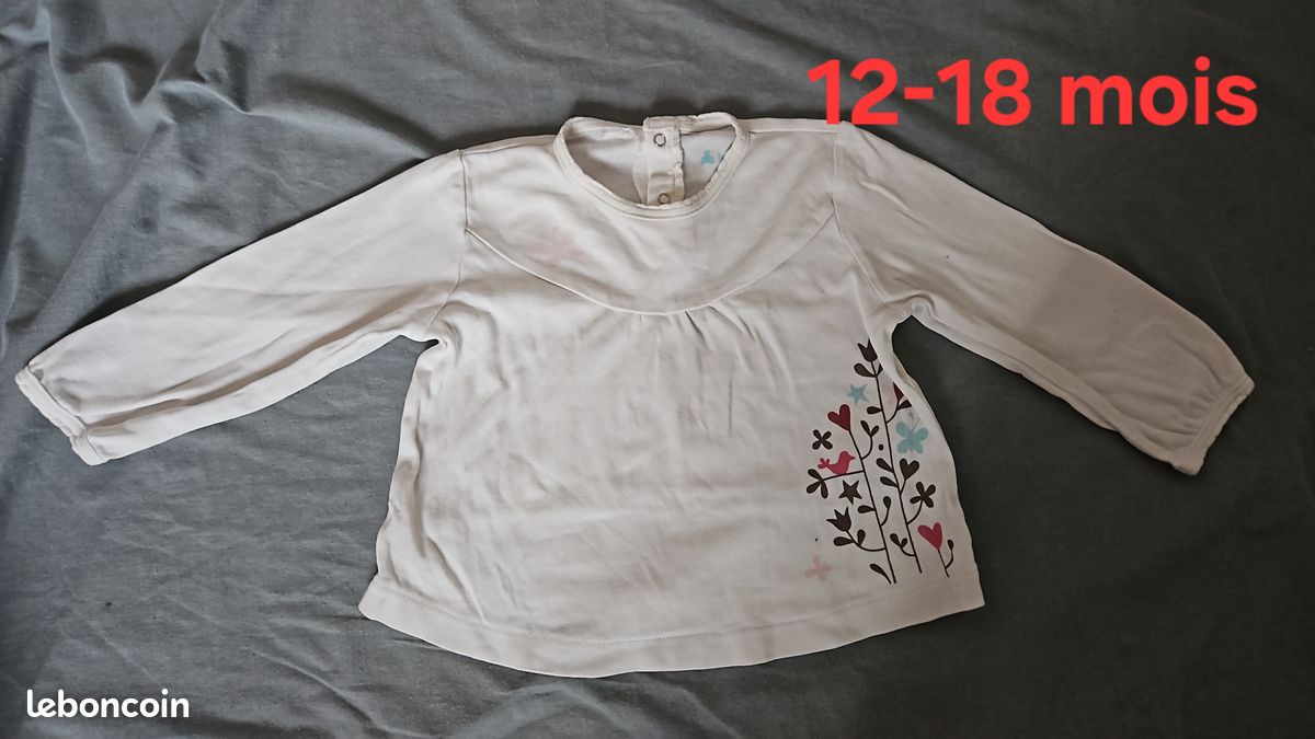 Lot de vêtements bébé fille 12 mois (image 17)