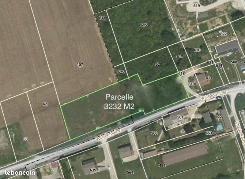 Terrain 3232 m² · à Saint-Benoist-sur-Vanne · 46 600 €