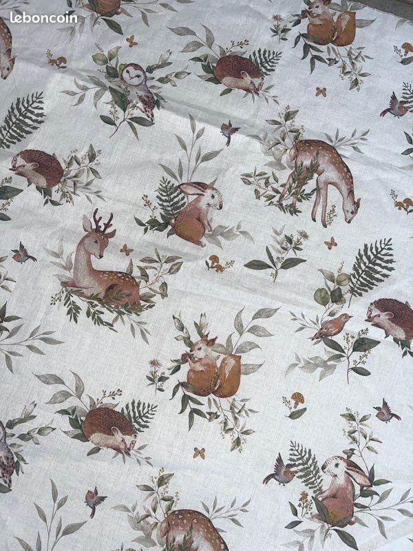 Tissu coton animaux (image 1)