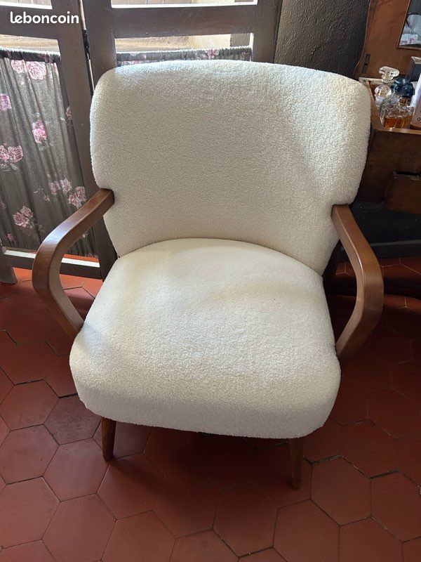 Fauteuil bouclette (image 1)