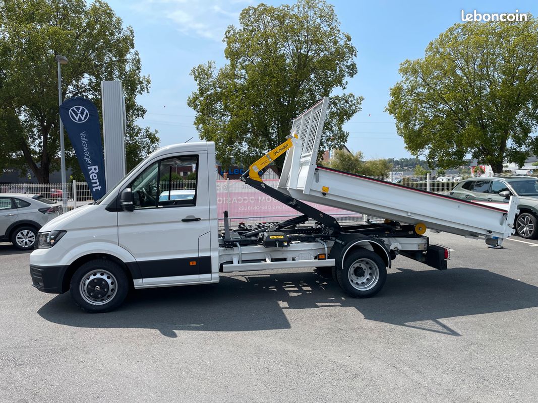 Crafter chassis sc 163ch avec bras ampliroll + caisson jpm disponible immediatement (image 3)