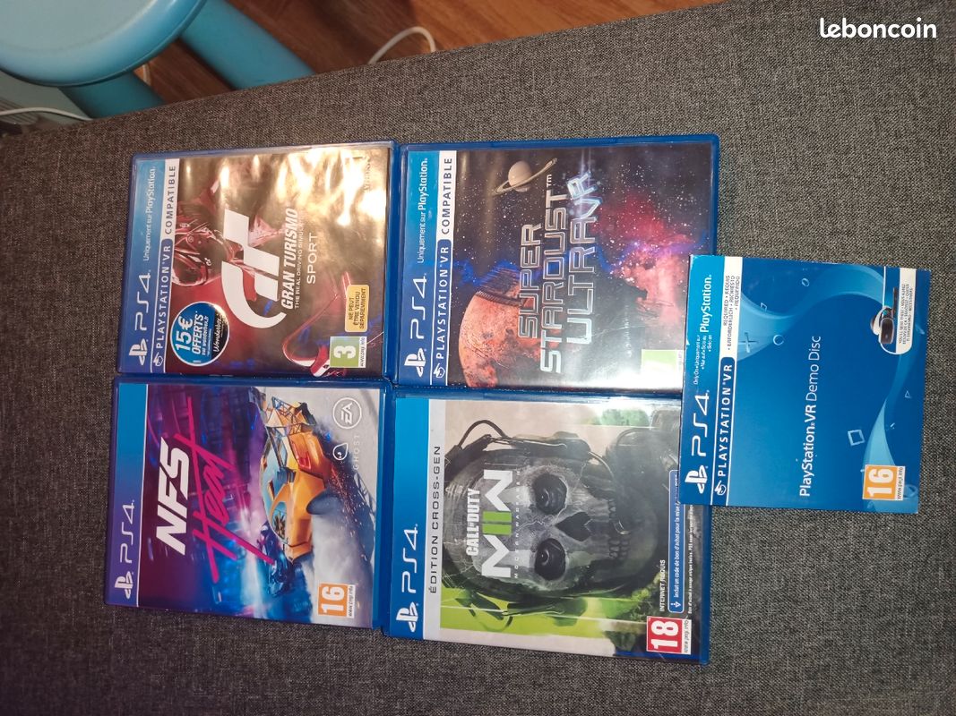 Ps4 pro noire + PS VR + jeux (image 3)