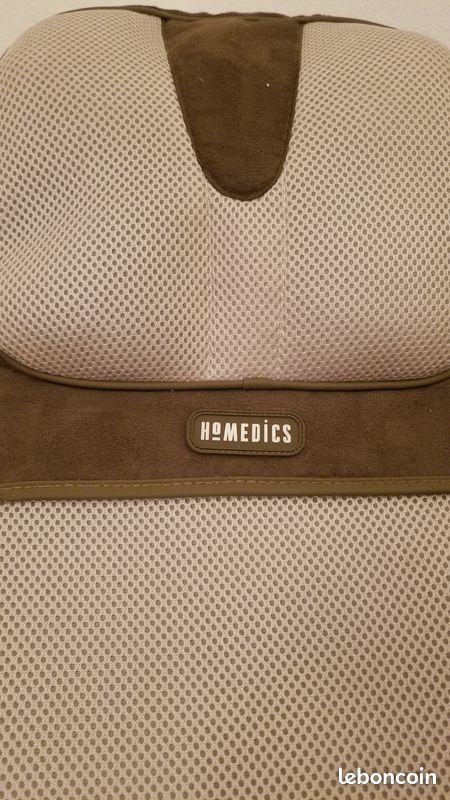 Chaise massante chaleur Shiatsu 2 en 1 dos et épaule (image 3)