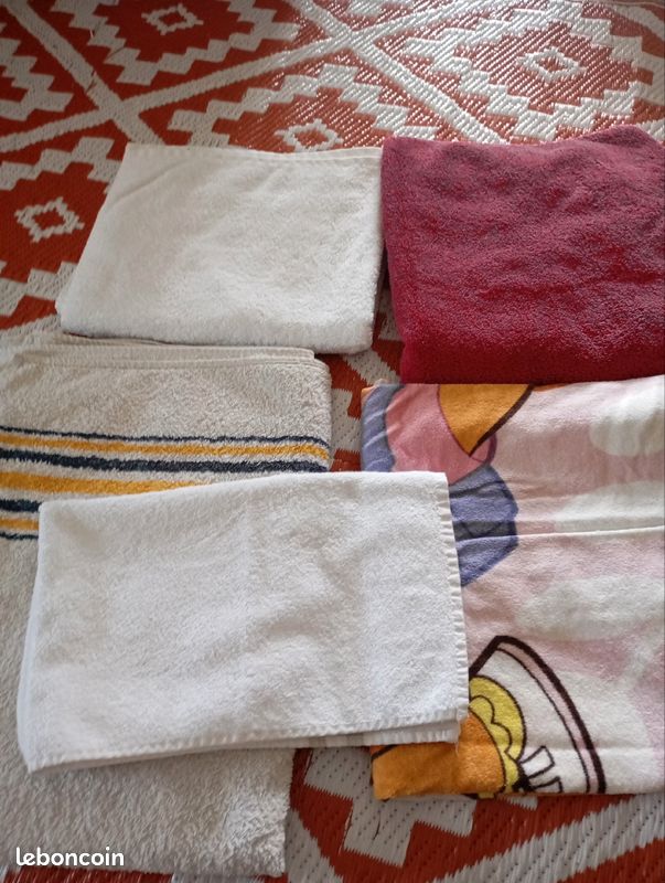 Lot de serviettes éponges 100/100 coton (image 2)