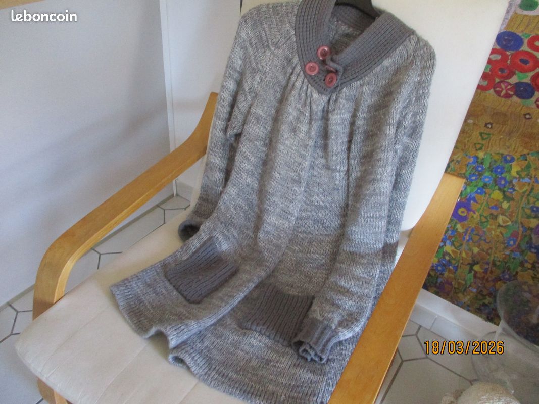 Grand gilet en maille (image 14)
