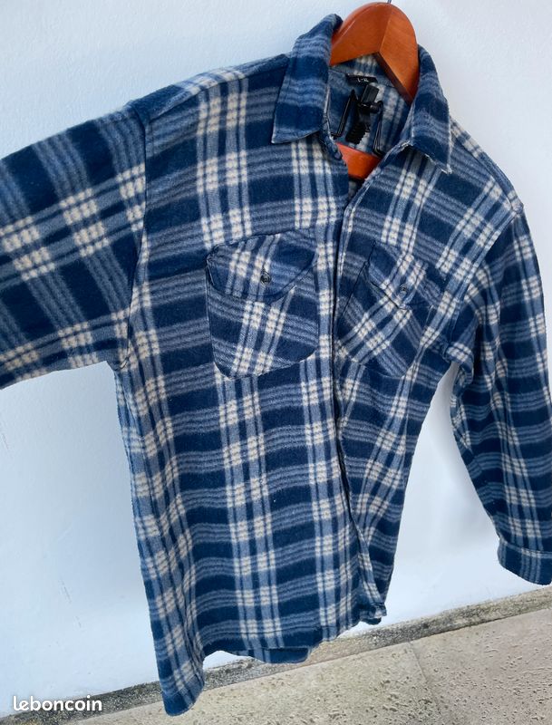 HUK Back Draft Solid Chemise Boutonnée à Manches Longues Pour