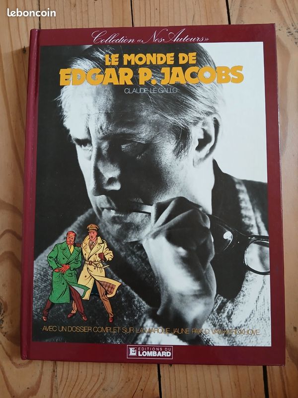 Le monde de Edgar P. JACOBS le lombard eo 1984 (image 1)