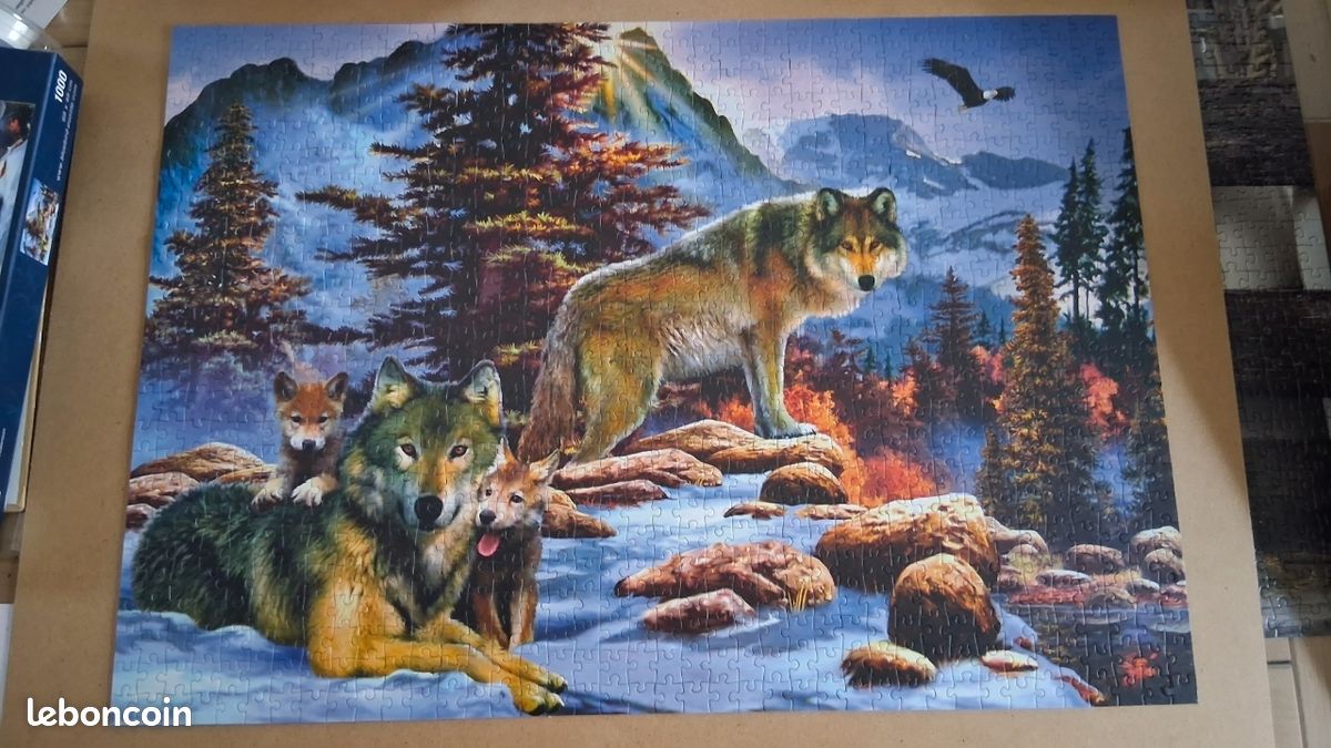 Puzzle bluebird à new dawn (image 1)