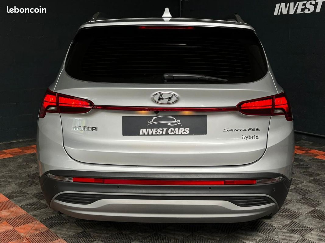 HYUNDAI SANTA FE HYBRID INTUITIVE - 1.6 T-GDi 230CH BVA6 - 7 PLACES - 1ERE MAIN - GARANTIE 6 MOIS MINIMUM (image 6)