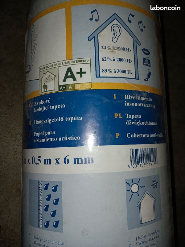 Rouleau absorbant phonique 5m (image 3)