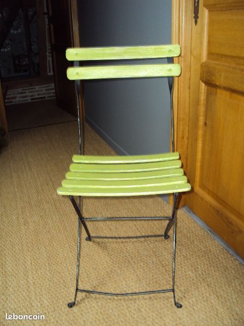 Chaise pliante bistrot (image 2)