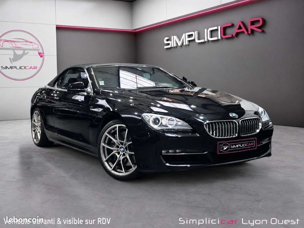 BMW SERIE 6 (F12) CABRIOLET 650I 407 EXCELLIS BVA8 407Ch - Garantie 12 mois (image 1)