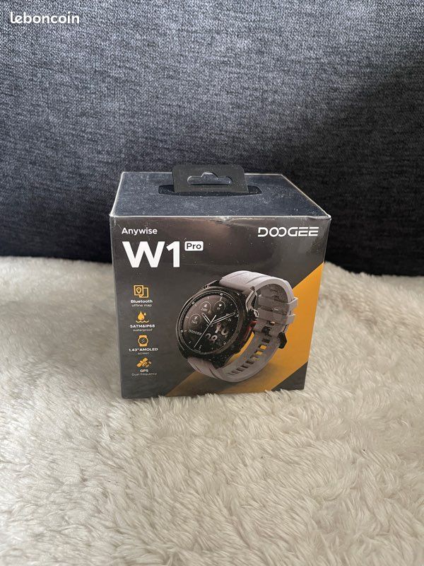 Montre connectée GPS AMOLED 1.43” – Neuve Android/iPhone (image 1)