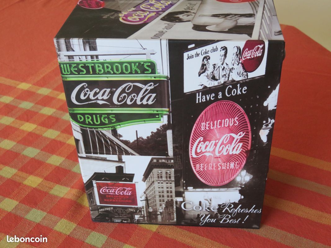 Boite rangement enfant design Coca Cola (image 1)