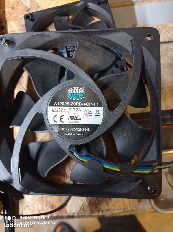 Ventilateur PC 4 fils (image 1)