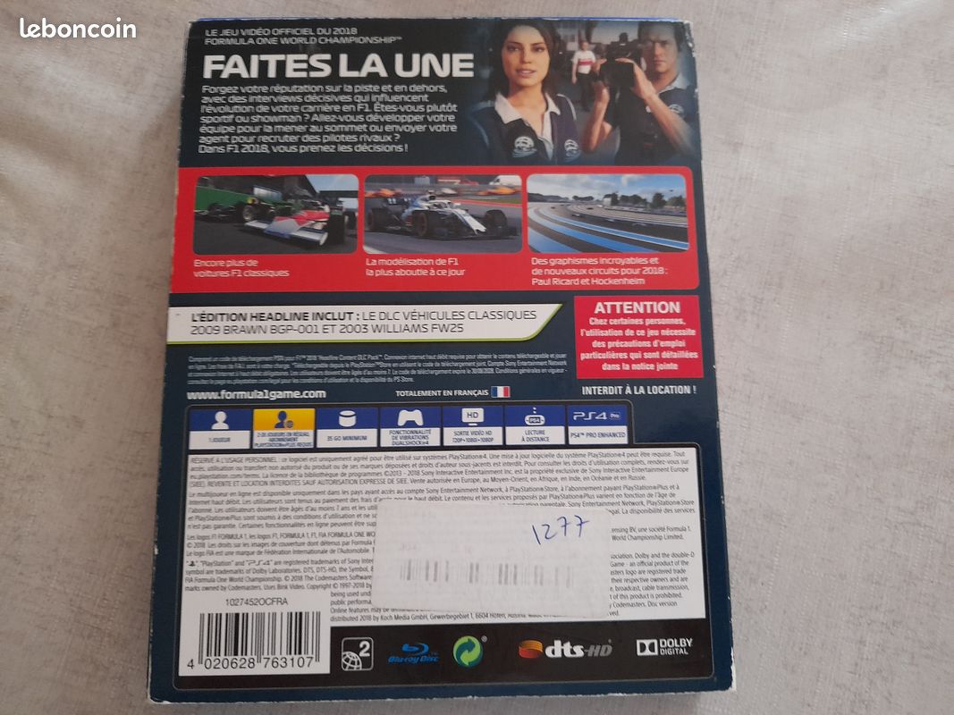 F1 2018 sur PS4 (image 2)