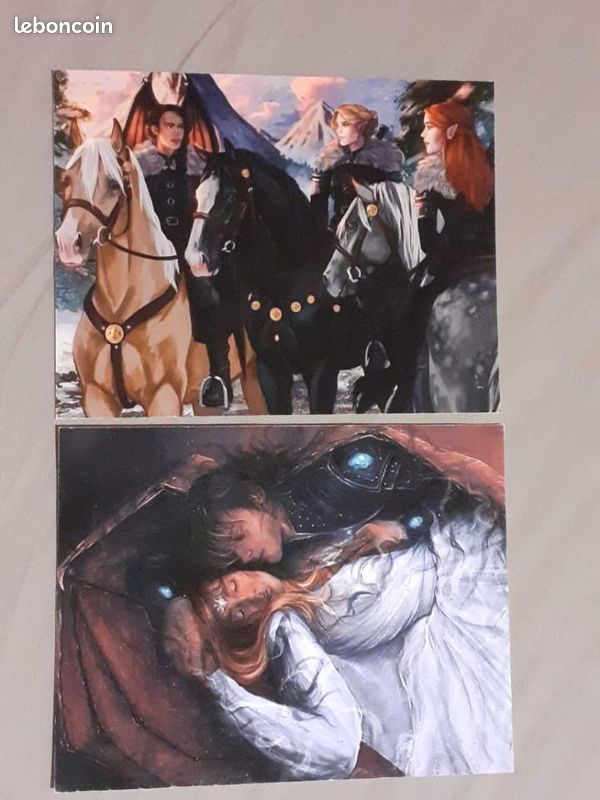 Cartes ACOTAR / Un Palais d'Epines et de Roses - Sarah J Maas (image 1)