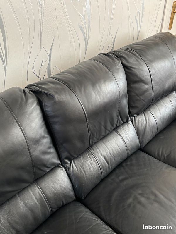 Canapé cuir (image 2)