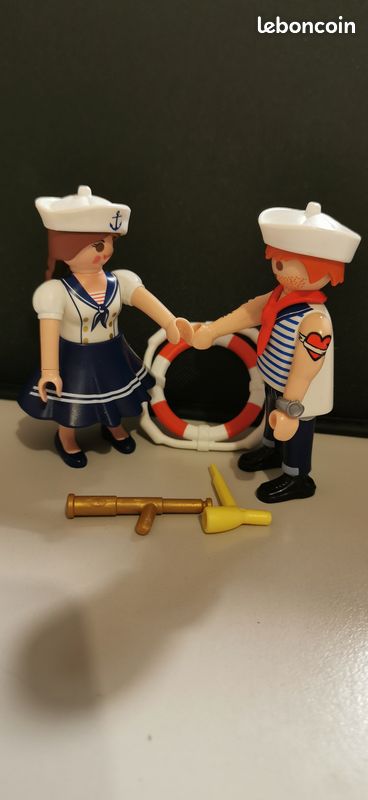 Couple de marins - Playmobil Figures RARES (image 2)