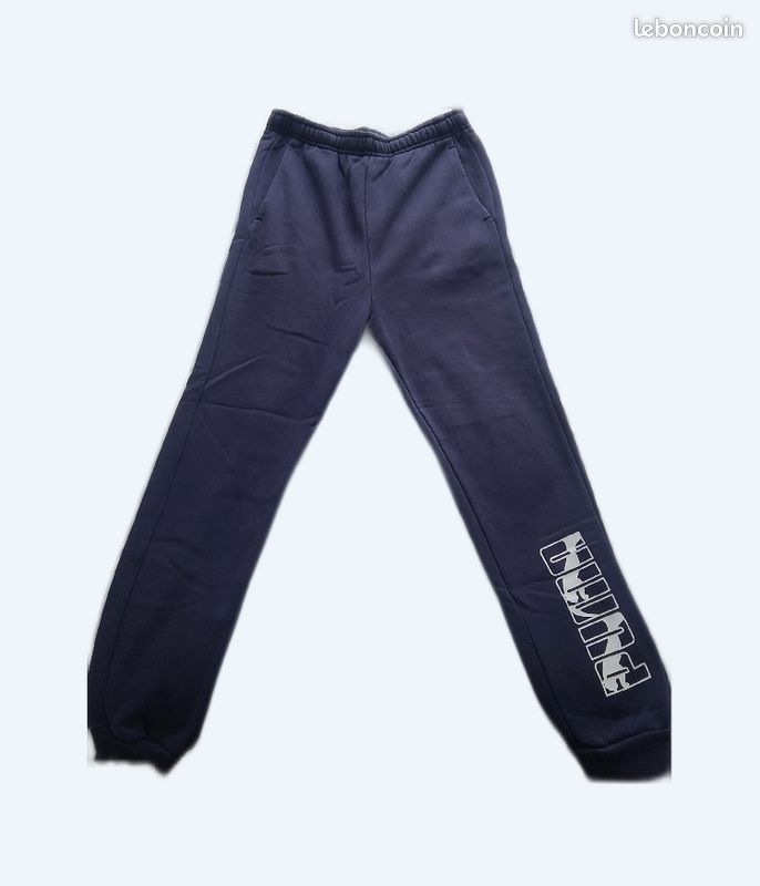 Bas de survêtement bleu PUMA 13/14 ans (image 1)