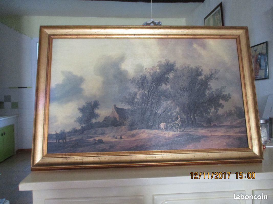 Réplique authentique tableau de maître (image 1)