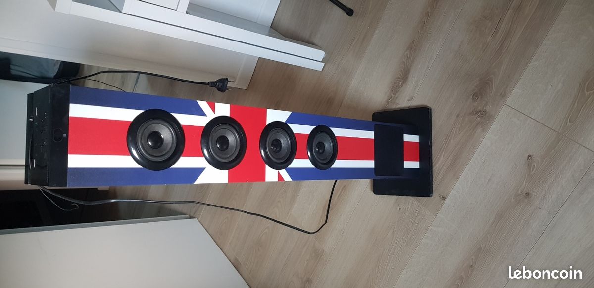 Enceinte colonne MUSE bluetooth "Union Jack ou Union Flag" (image 1)