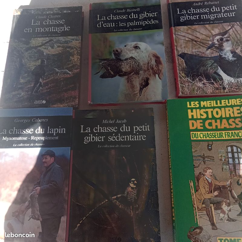 Lot de 6 livres sur la chasse (image 3)