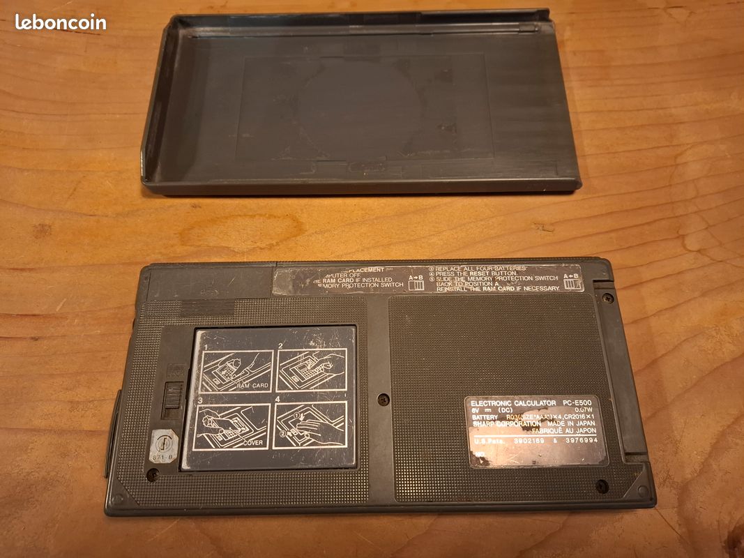 Ordinateur de poche Vintage Sharp PC-E500 – (image 3)