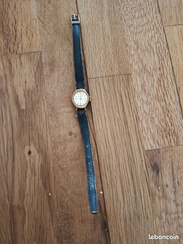 Montre Pendentif Vintage Kelton Femme - Décor Fleur De Lys - Mécanique Manuelle - Bon état