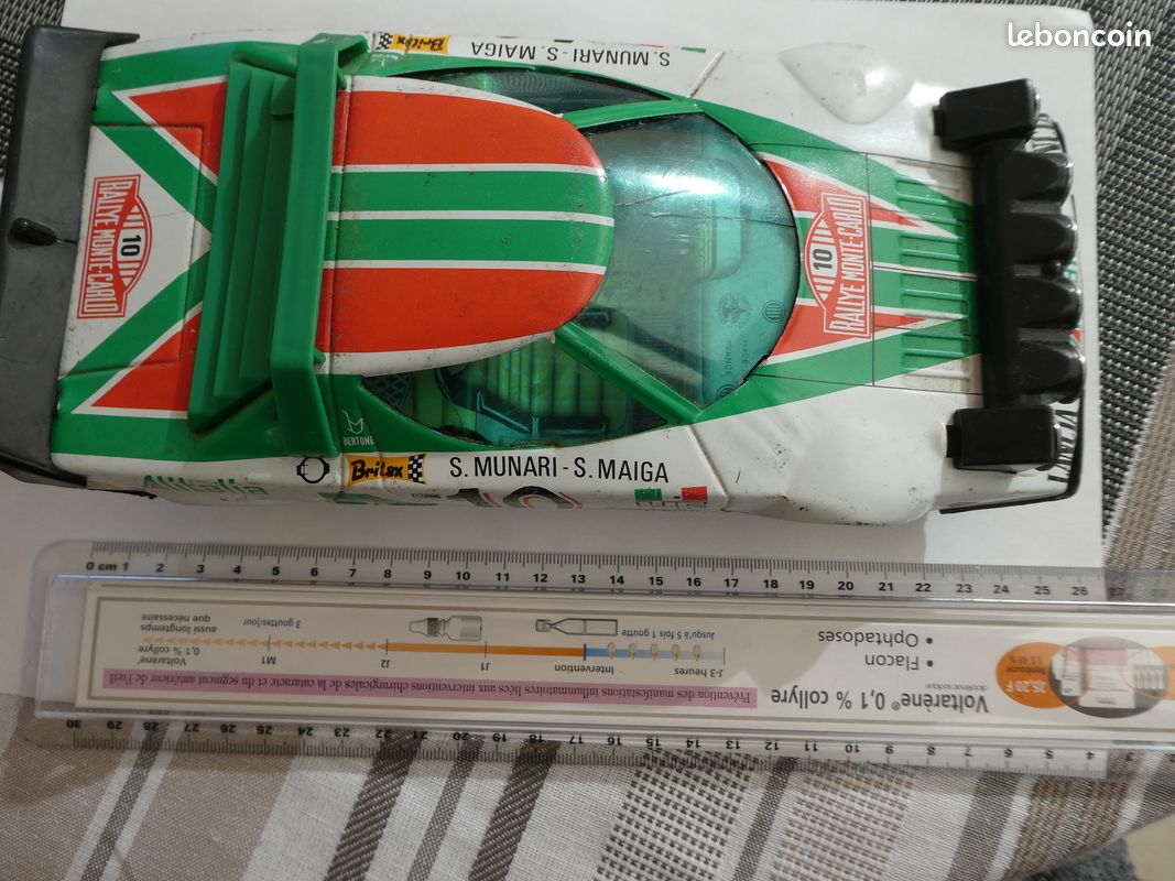 ANCIENNE VOITURE JOUSTRA FILOGUIDE LANCIA STRATOS ALITALIA FONCTIONNELLE
