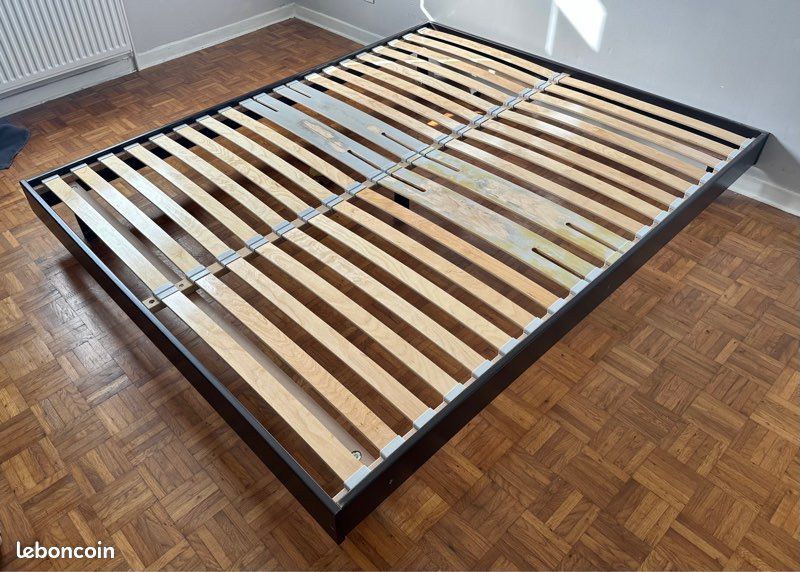 Lit avec sommier et matelas 160*200 (image 3)
