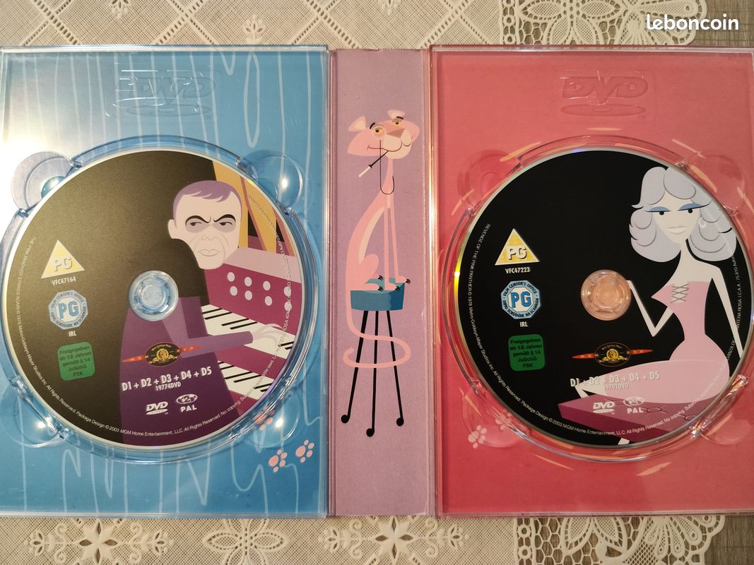 Coffret DVD La panthère rose 5 films (image 3)