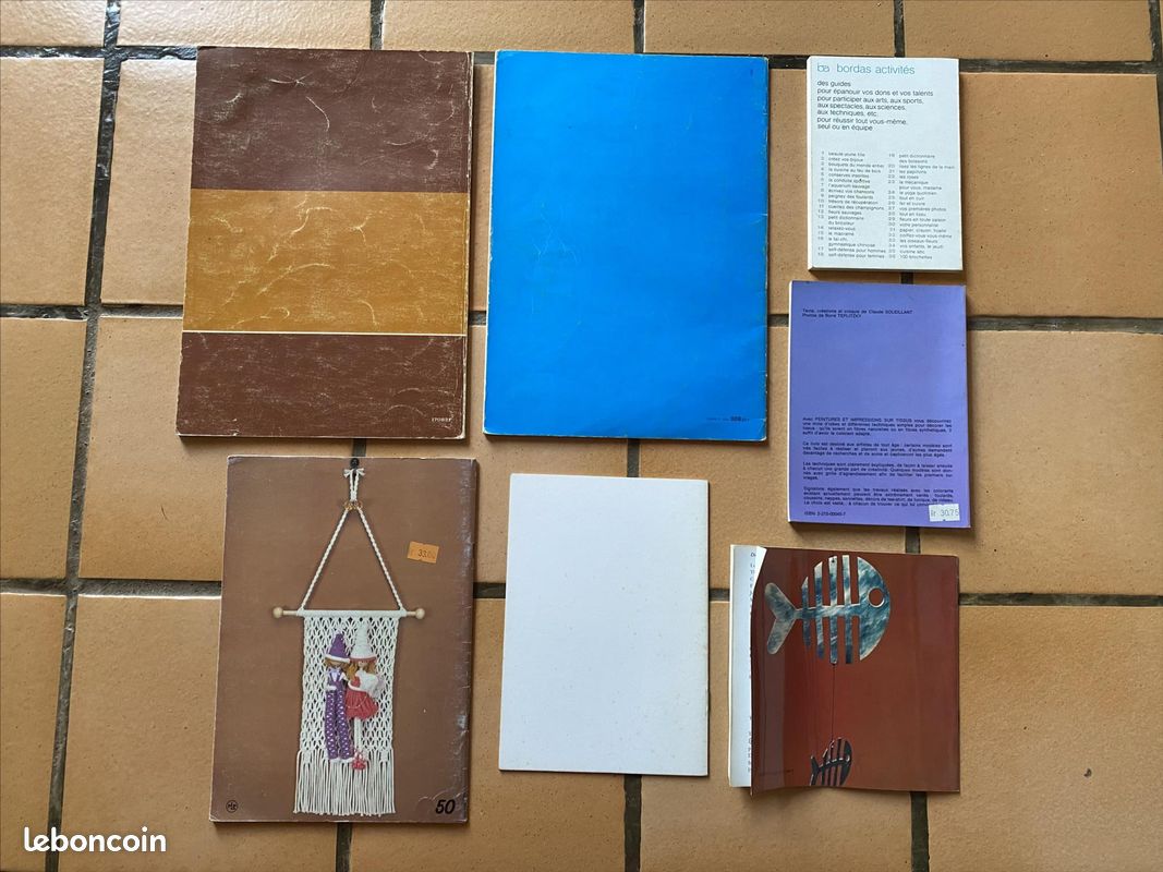Lot de 7 livres d'activités manuelles (image 2)