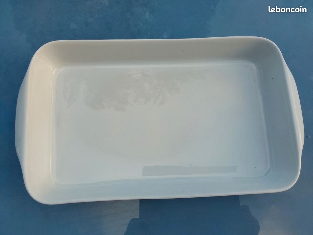 Grand plat à gratin, à rôtir porcelaine Pillivuyt (image 2)