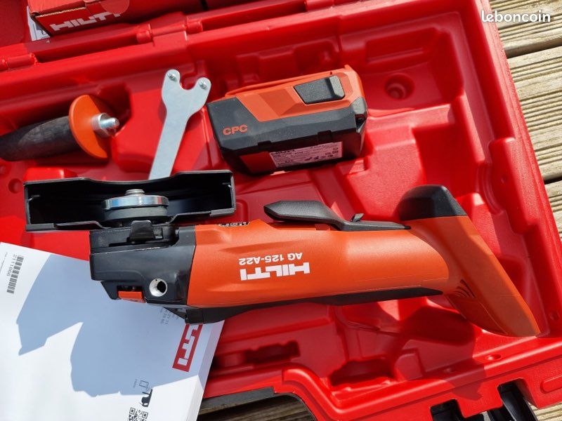 HILTI Meuleuse d'angle 125 mm, Rouge, 0