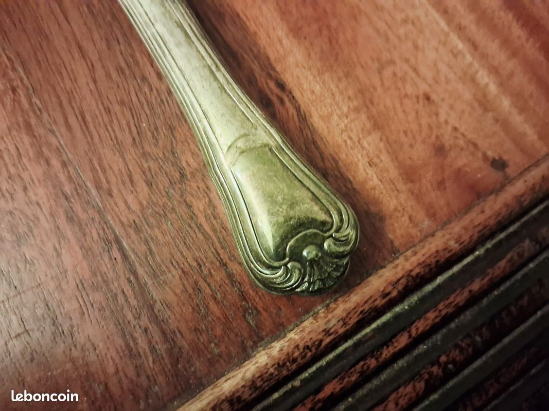 Christofle France couteau en métal argenté (image 3)