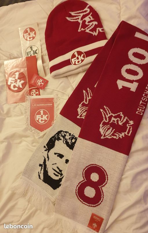 Fanion 1. FC Kaiserslautern – Football Allemand, Supporter, Vintage